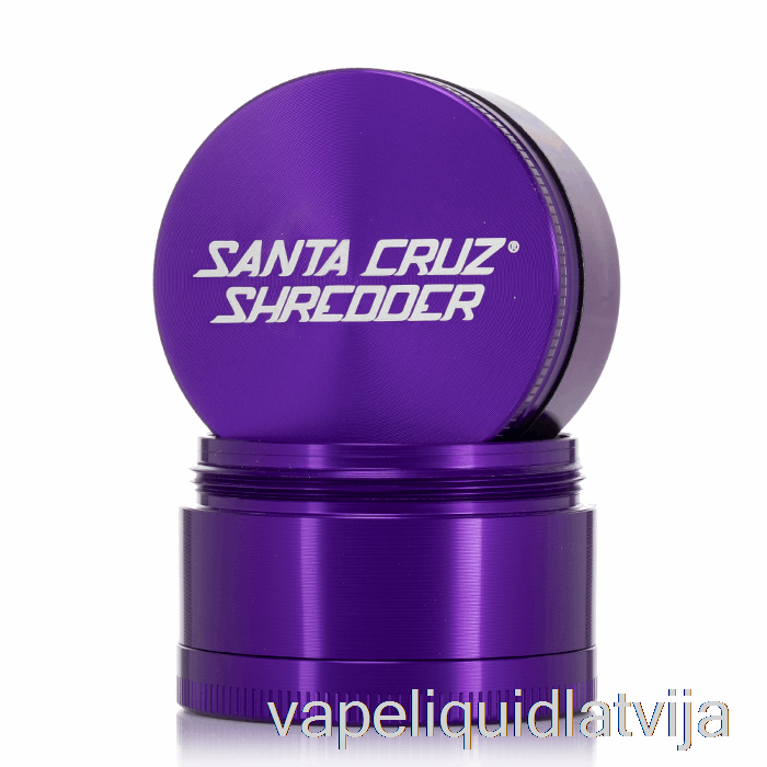Santa Cruz Smalcinātājs 2,2 Collu Vidējs 4-daļīgs Dzirnaviņas Violets (53mm) Vape šķidrums